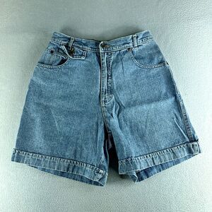 St John's Womens Shorts Blue Jeans Tag Size 10 (27) Mom Denim